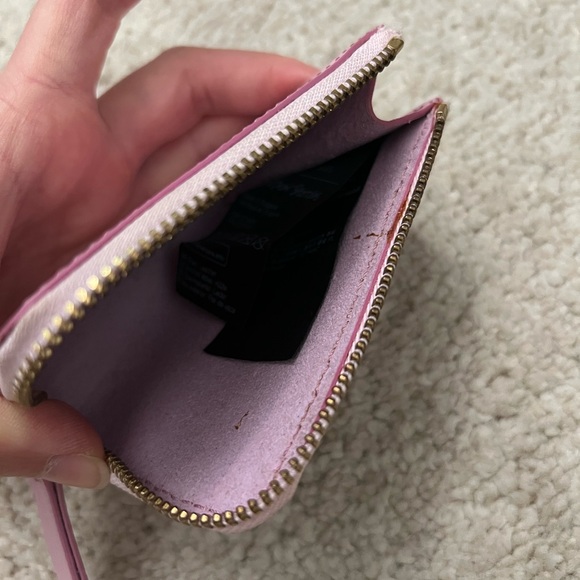 & Other Stories Coin Purse Wallet - Light Orchid / Gold - Picture 5 of 5